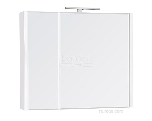 Зеркальный шкаф Roca Etna 80 857304806 белый глянец