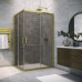 Душевой уголок ZA-F NOVO 85x70 03 07 стекло графит