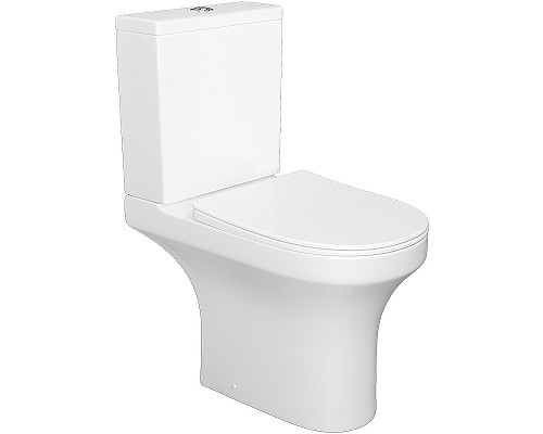 Унитаз компакт Damixa Skyline DX35C8600SC с бачком и сиденьем Микролифт Унитаз компакт Damixa Skyline DX35C8600SC с бачком и сиденьем Микролифт