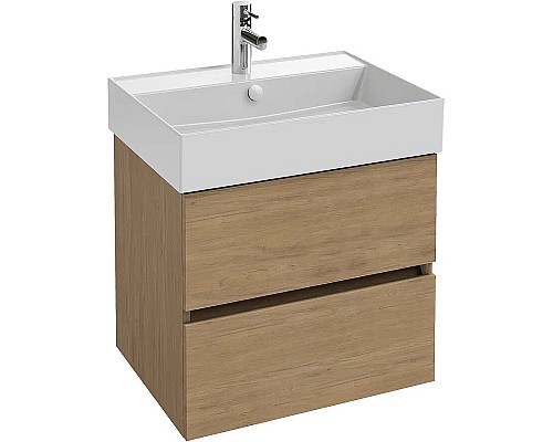 Тумба под раковину Jacob Delafon Tolbiac 60 EB2381-E75 подвесная Дуб давос