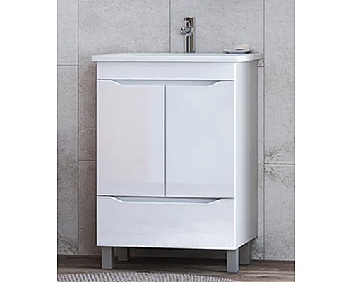 Тумба под раковину Vigo Grani 60 tn.tn.GRI.ELI.60.2D.1Y Белая