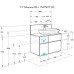 Столешница под раковину Aquaton Мишель 80 с панелью Дуб эндгрейн