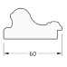 Зеркало Evoform Definite 145х55 Золотые бусы на серебре