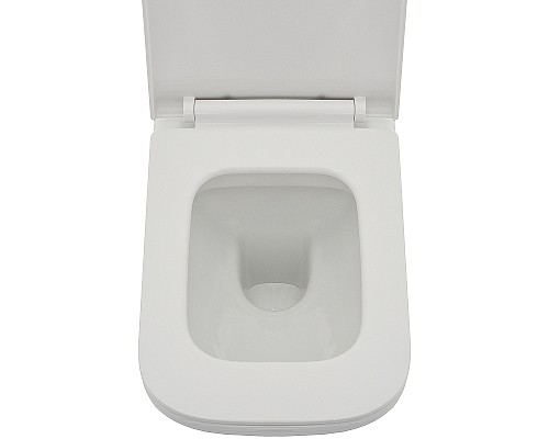 Унитаз AQUAme AQM2007 подвесной Белый глянец с сиденьем Микролифт