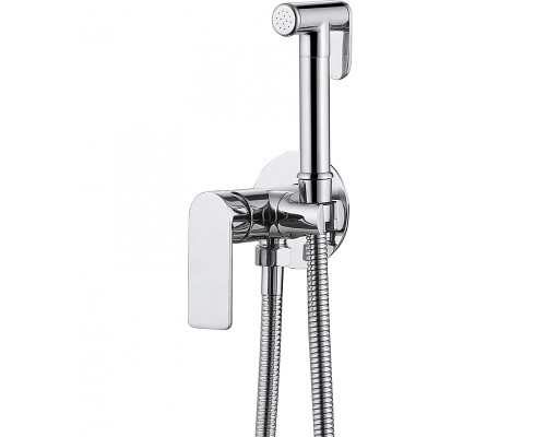 Гигиенический душ со смесителем Abber Weiss Insel AF8025 Хром