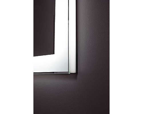 Зеркало Dreja Kvadro 80х85 77.9012W с подсветкой Белое