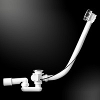 Слив-перелив Excellent VEGA 100 см. хром п/упак.