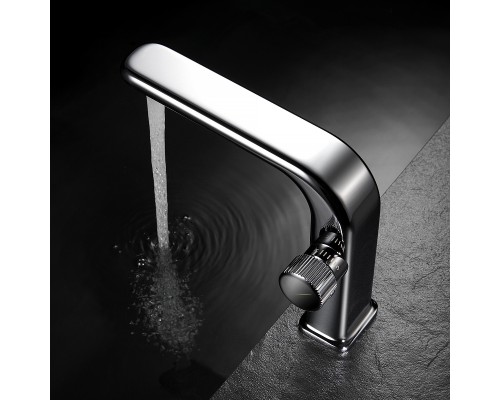 Смеситель для раковины Black&White Universe U7640 Хром