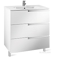 Тумба под раковину Roca Victoria Nord Ice Edition 80 ZRU9302835 3 ящика 