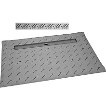 Душевая плита Radaway RadаDrain 109x79 5DLA1108A/5R085R с решеткой Rain