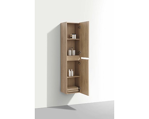 Шкаф пенал Vincea Chiara/Luka 35 VSC-2CL150NO подвесной N.Oak