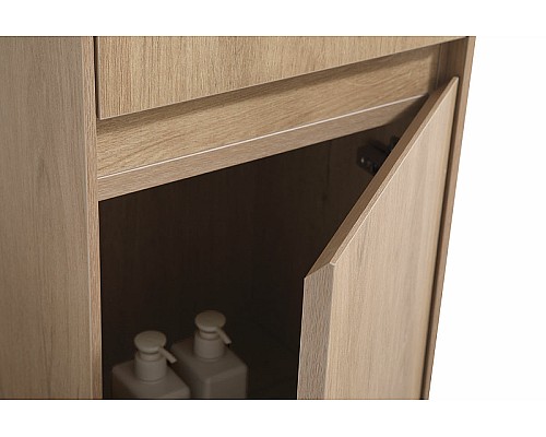 Шкаф пенал Vincea Chiara/Luka 35 VSC-2CL150NO подвесной N.Oak