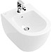 Биде подвесное Villeroy & Boch Subway 2.0 5400 00R1 alpin, Сeramicplus