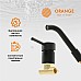 Смеситель для раковины Orange Karl M05-722b Черный