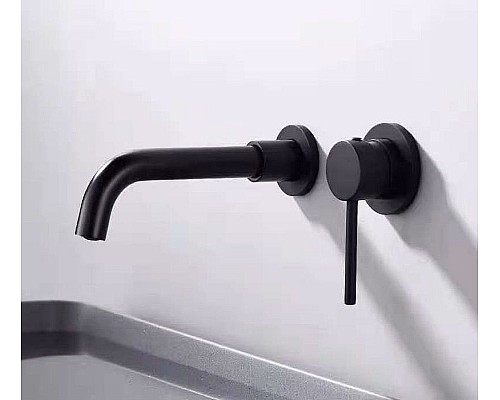 Смеситель для раковины Orange Karl M05-722b Черный