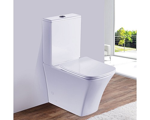 Унитаз напольный ESBANO CRISAN White ESUNCRISW 625x365x820