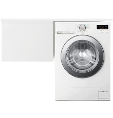 Тумба с раковиной Эстет Dallas Luxe 130 L ФР-00002240 подвесная Белая