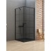 Душевое ограждение NEW TRENDY NEW SOLEO BLACK R 90x90x195 (черный)