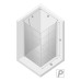 Душевое ограждение NEW TRENDY NEW SOLEO BLACK R 90x90x195 (черный)