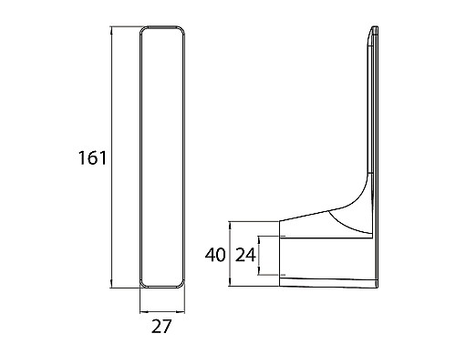 Держатель запасного рулона Emco Art 1605 001 01 Хром