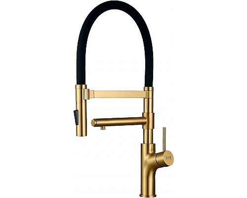 Смеситель для кухни ZorG Inox SZR-1010 BRONZE Бронза Черный