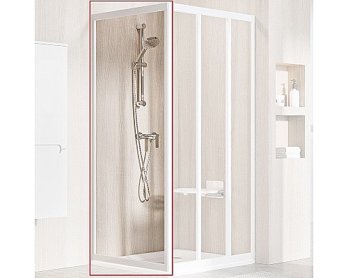 Душевая стенка Ravak Supernova APSS-75 940301R2Z1 профиль Белый стекло Transparent