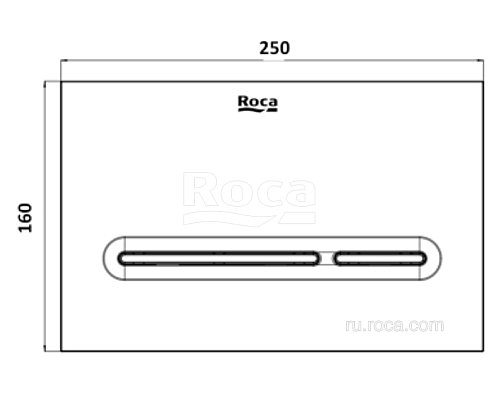 Клавиша для инсталляции Roca PL-5 890099000 Клавиша для инсталляции Roca PL-5 890099000