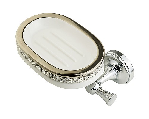 Мыльница Migliore Dubai 31248 Белый Хром