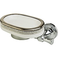 Мыльница Migliore Dubai 31248 Белый Хром