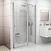 Душевая дверь Ravak Chrome 0QVACU00Z1 100 сатин прозрачный