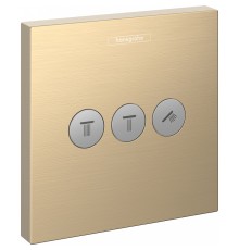 Переключатель потоков Hansgrohe ShowerSelect 15764140 Шлифованная бронза