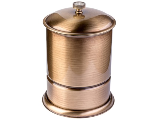 Ведро металл Boheme RoyalE CRISTAL BLACK BR