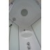 Душевая кабина Royal Bath НК 90x90 с гидромассажем задние стенки Белые