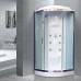 Душевая кабина Royal Bath НК 90x90 с гидромассажем задние стенки Белые