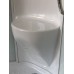 Душевая кабина Royal Bath НК 90x90 с гидромассажем задние стенки Белые