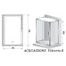 Душевая кабина Acquazzone Viktoria 120SL-R без пара