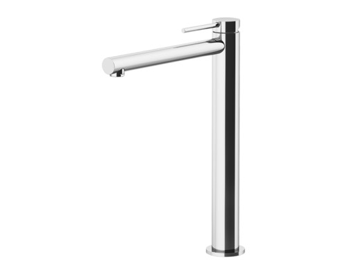 Высокий смеситель для раковины Gattoni Circle One с донным клапаном цвет хром