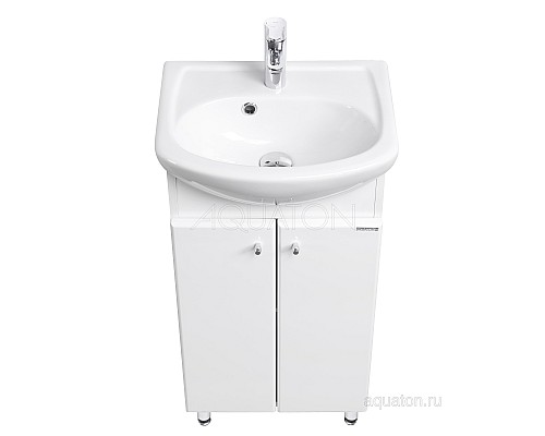 Тумба под раковину Мира Н 45 белый Aquaton 1A104401MR010