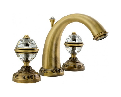 Смеситель для раковины Migliore Cristalia 18583 Бронза