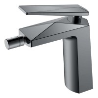 Смеситель для биде Boheme Shine Gun Metall