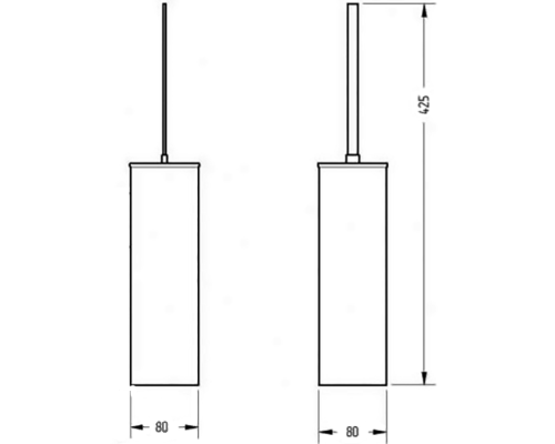 Ершик для унитаза Migliore Kvant 30243 Золото