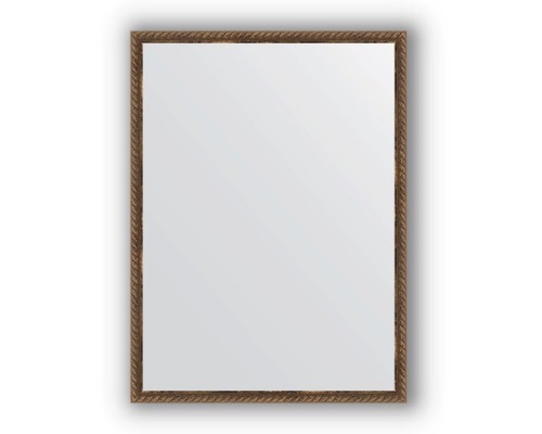 Зеркало Evoform Definite 78х58 Витая бронза
