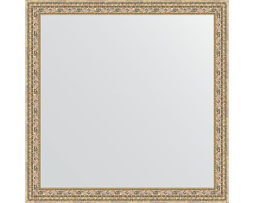 Зеркало Evoform Definite 62х62 BY 0778 в багетной раме - Сусальное золото 47 мм