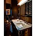 Двойная раковина Kerasan Waldorf 4143K1bi/cr*3 150 c 3 отверстиями