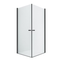 Душевое ограждение NEW TRENDY NEW SOLEO BLACK 2D 70x90x195 (черный)