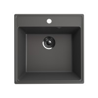 Кухонная мойка Ulgran Quartz Forte 505-09 мокрый асфальт