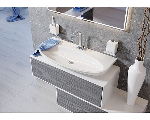 Тумба под умывальник Aqwella Genesis GEN0112W