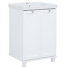 Тумба под раковину Aquanet Амели 60 261989 Белая матовая