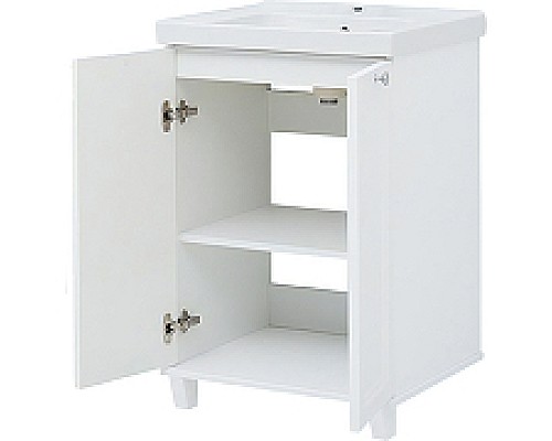 Тумба под раковину Aquanet Амели 60 261989 Белая матовая