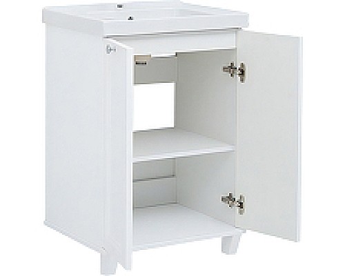 Тумба под раковину Aquanet Амели 60 261989 Белая матовая